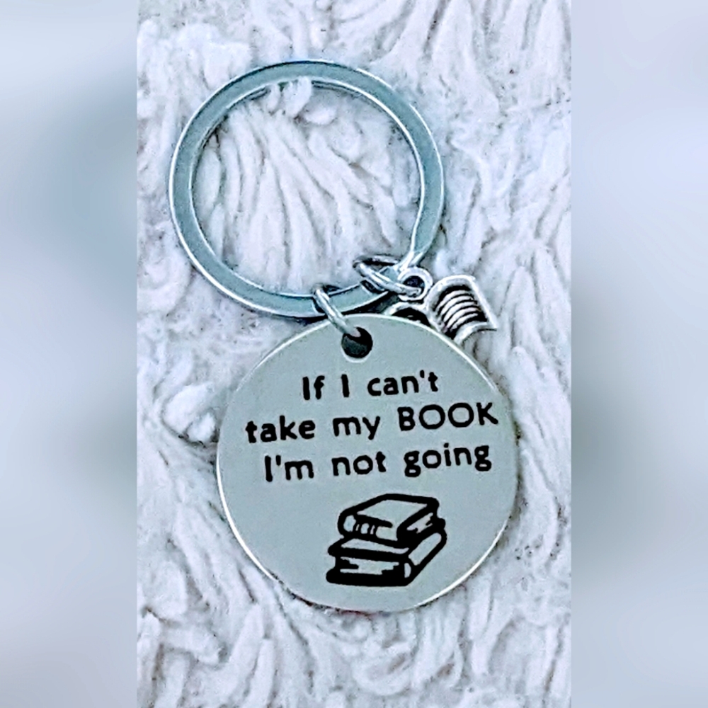 Book Lovers keychain